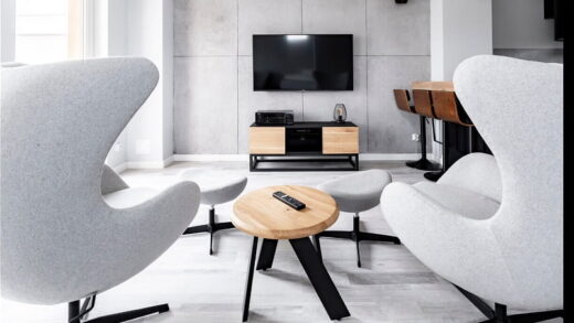 industrialne meble do salonu