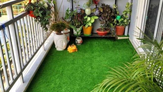 sztuczna trawa na balkon lub taras
